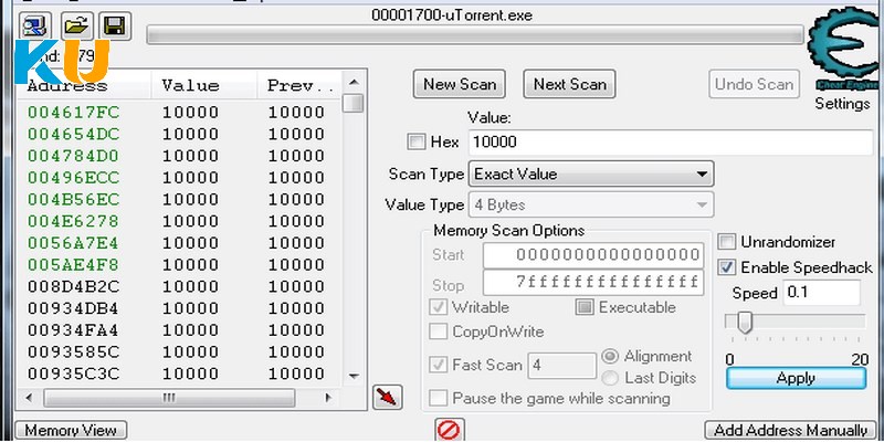 Tool Cheat Engine
